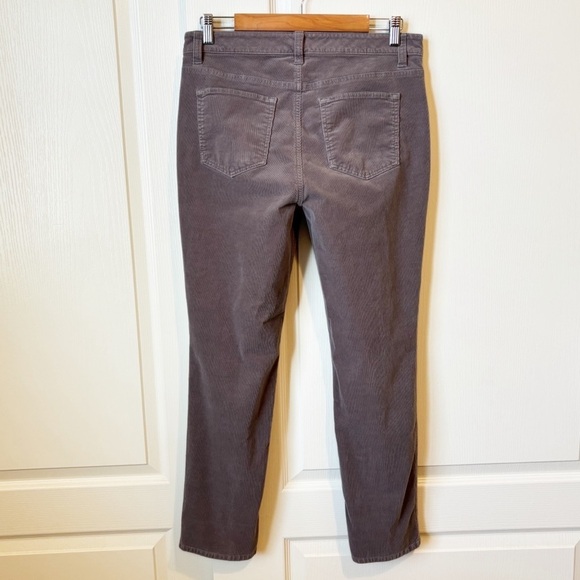 Talbots High Waist Straight Leg Corduroy Pants Size 10 Petite - Picture 3 of 7